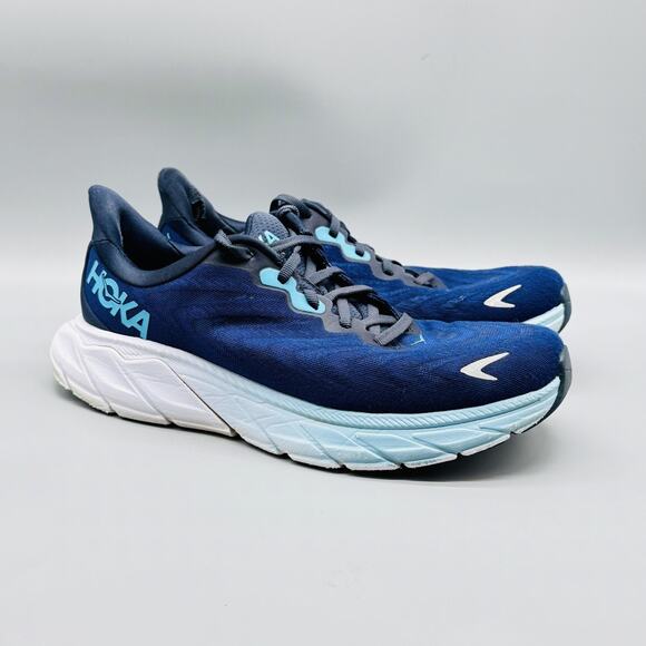 HOKA One One Shoes Mens 8.5 Blue Arahi 6 Stability Running Athletic Sneakers main image 8